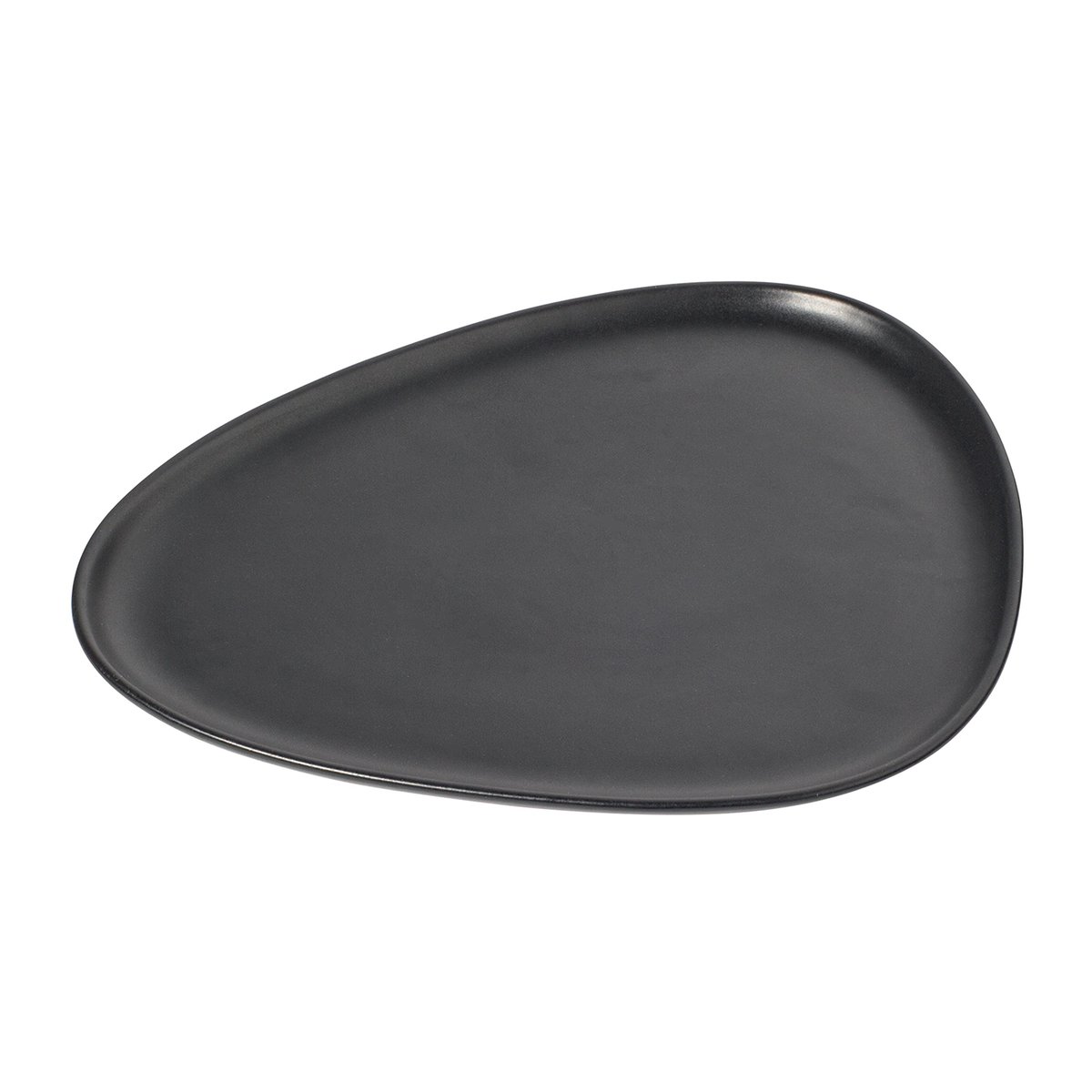 Curve lautanen 26x30 cm Black