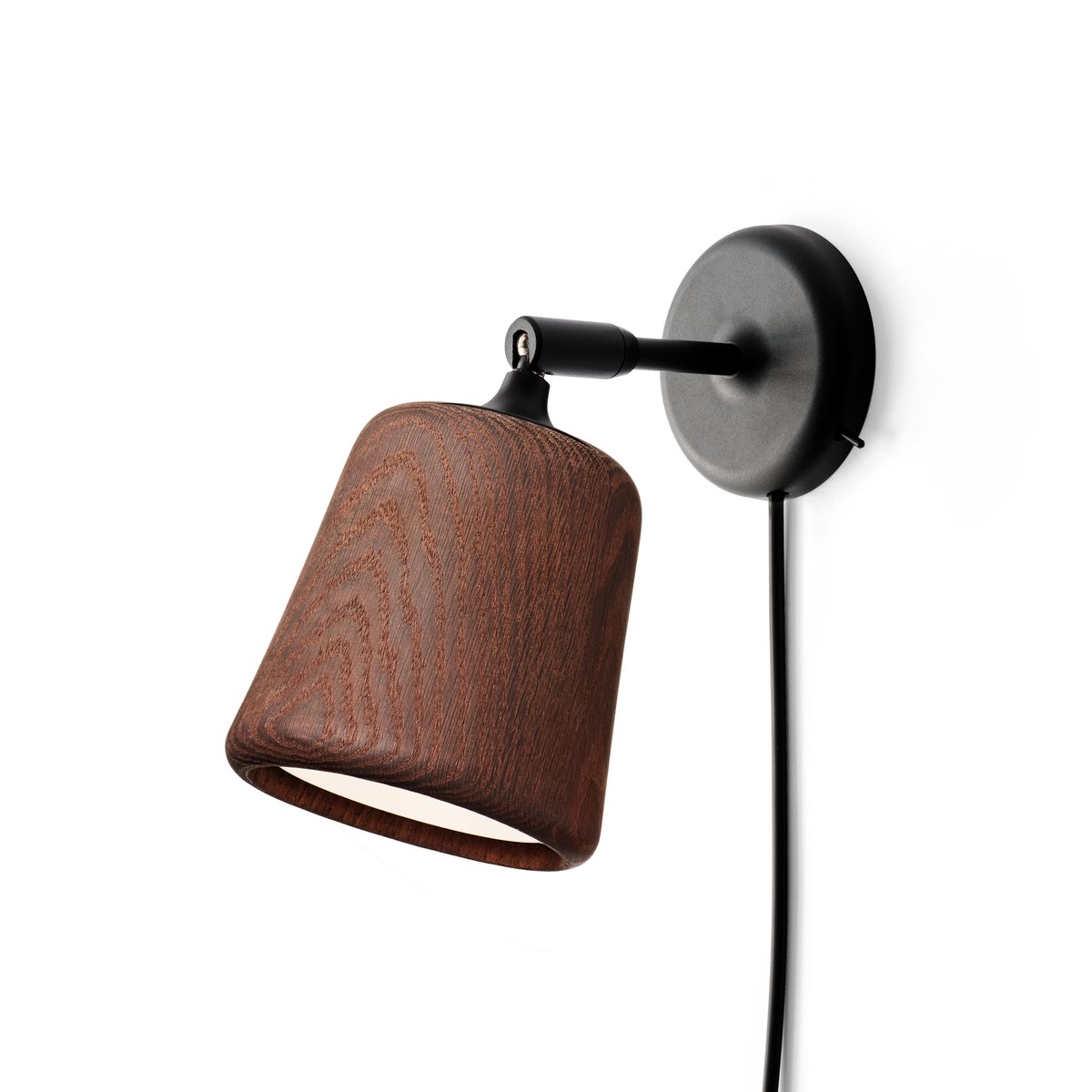 Materiaali seinävalaisin Smoked oak