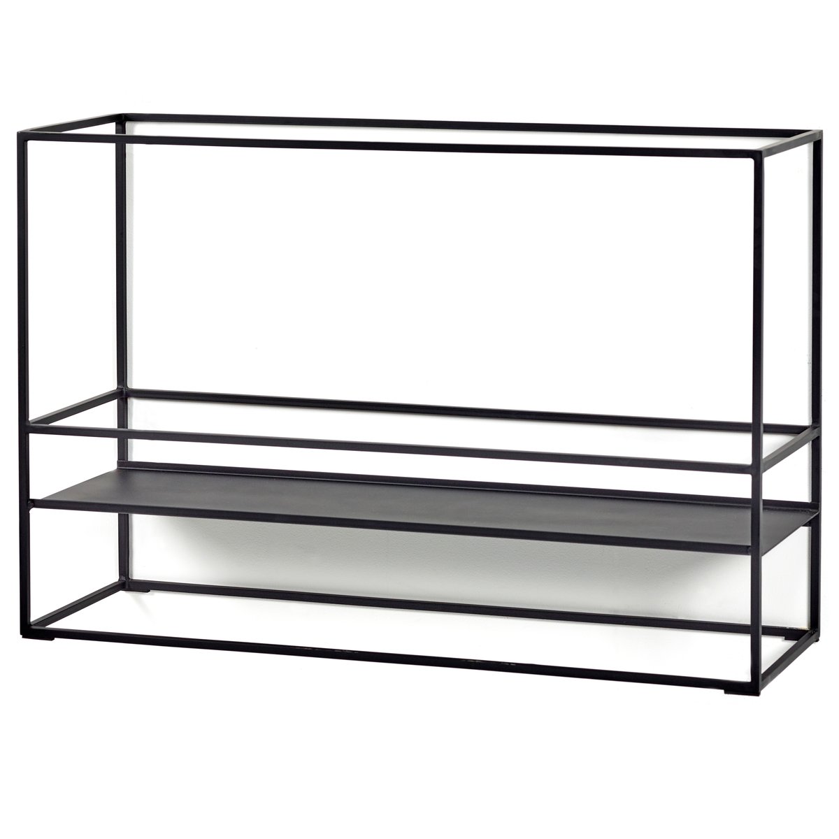 Display shelf 90 cm Musta