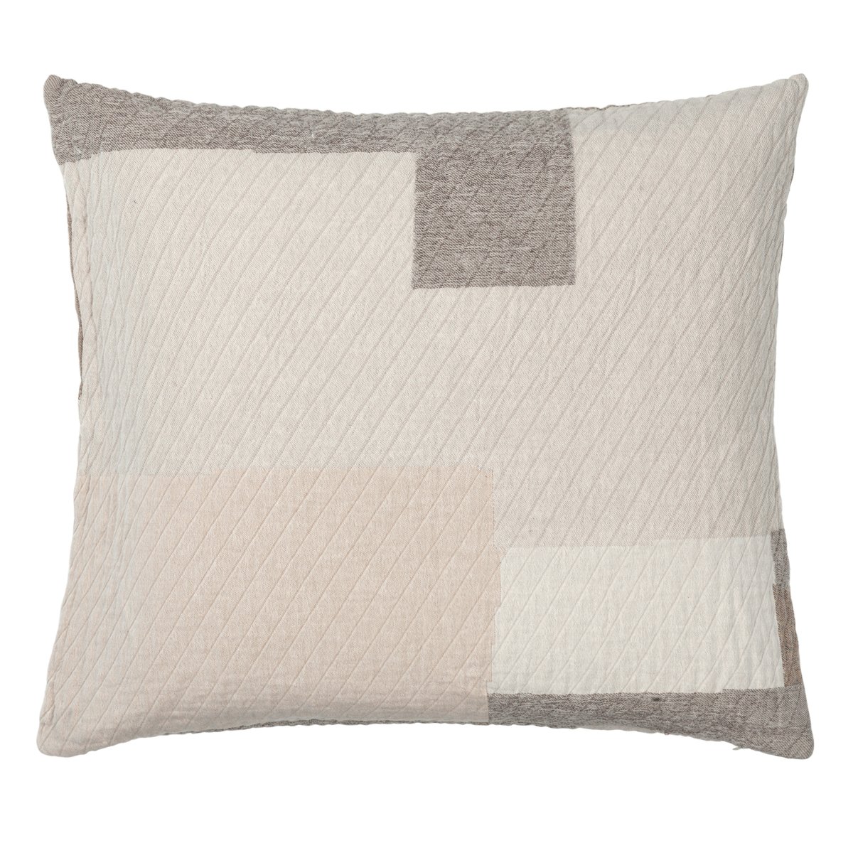 Patch tyynynpäällinen 60x60 cm Beige-ruskea