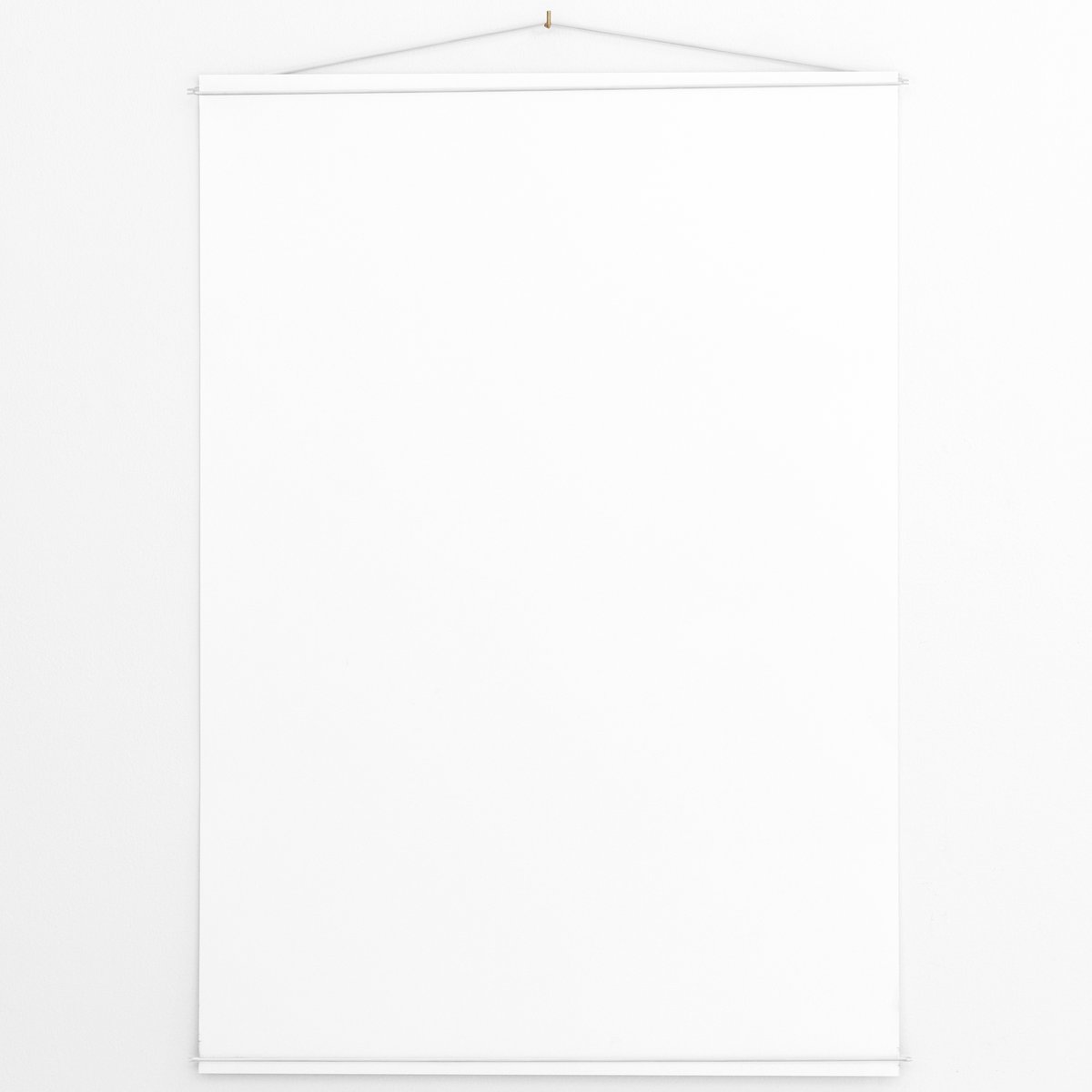 Moebe julisteripustin 70 x 100 cm Valkoinen