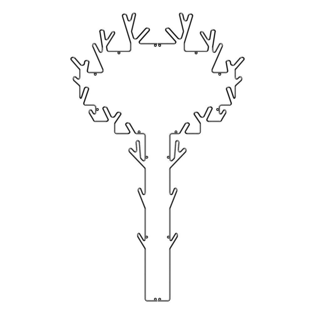 Tree-naulakko musta