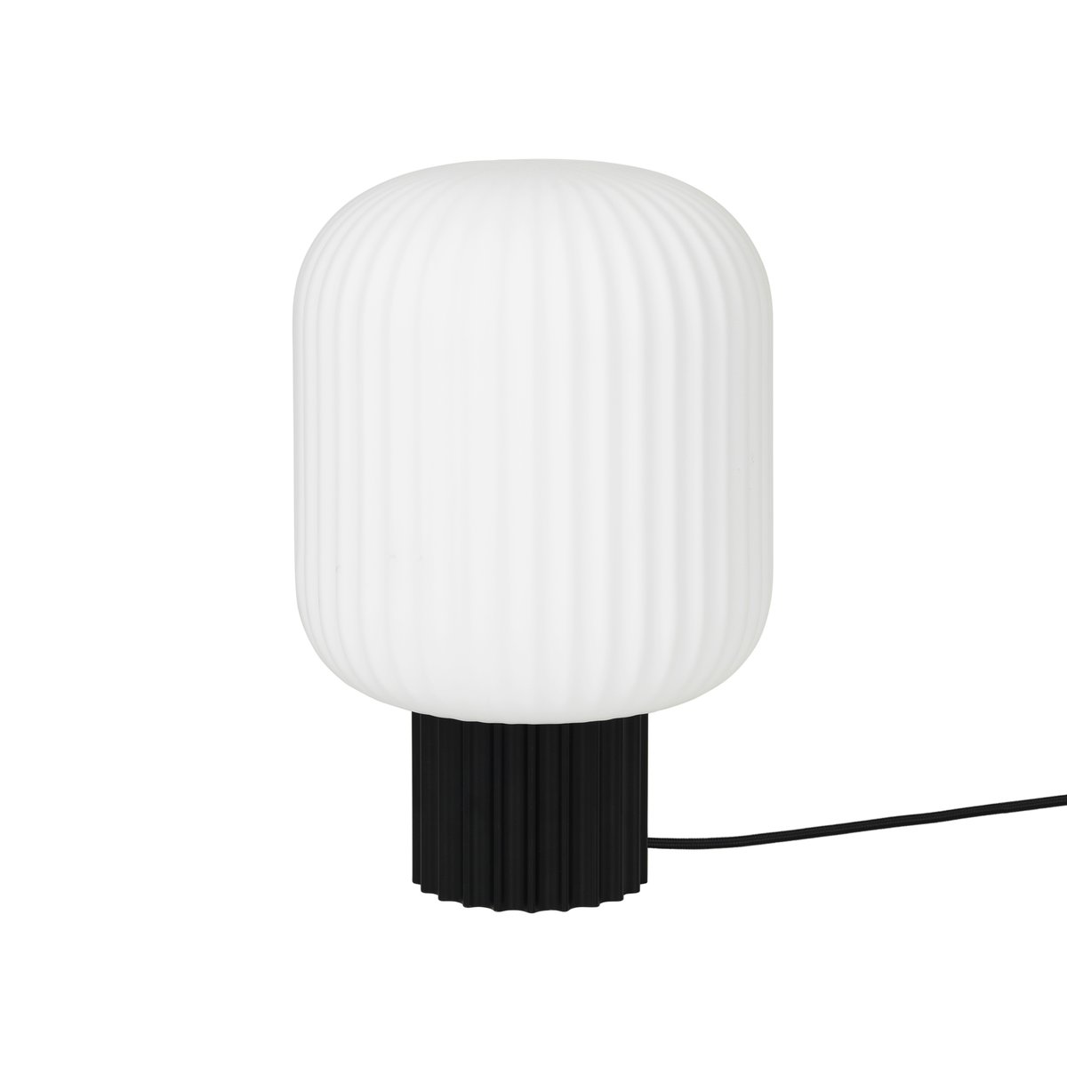 Lolly pöytävalaisin Musta-valkoinen-30 cm