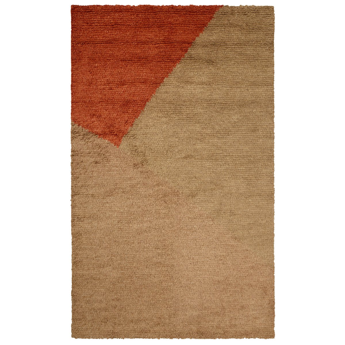 Mala villamatto, 230 x 320 cm Rust-beige-taupe
