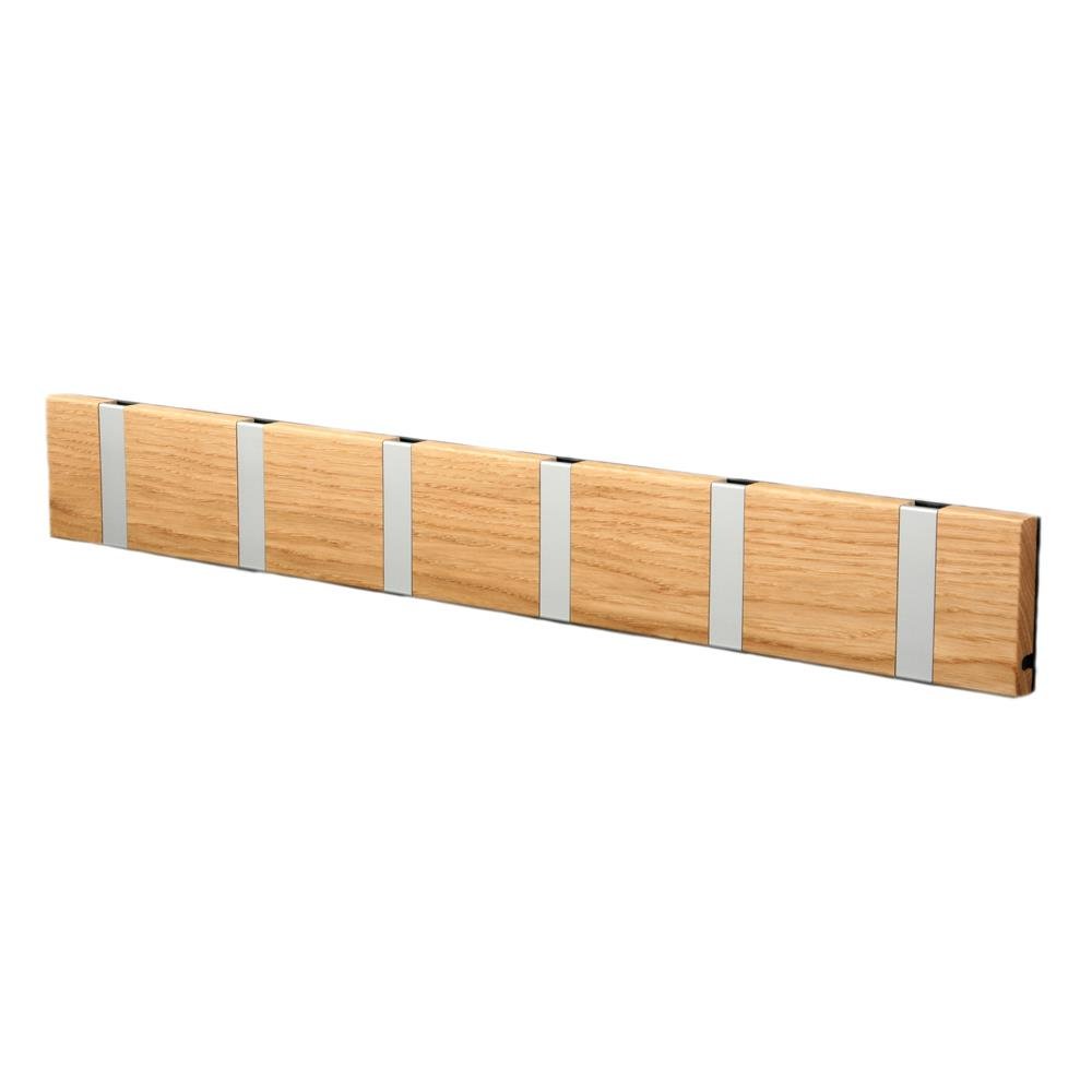 Loca Knax vaatenaulakko 60 cm öljytty tammi-harmaa