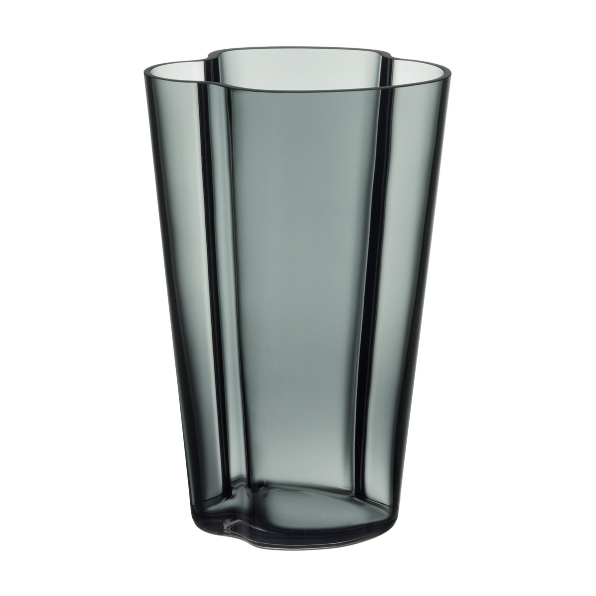 Alvar Aalto maljakko tummanharmaa 220 mm