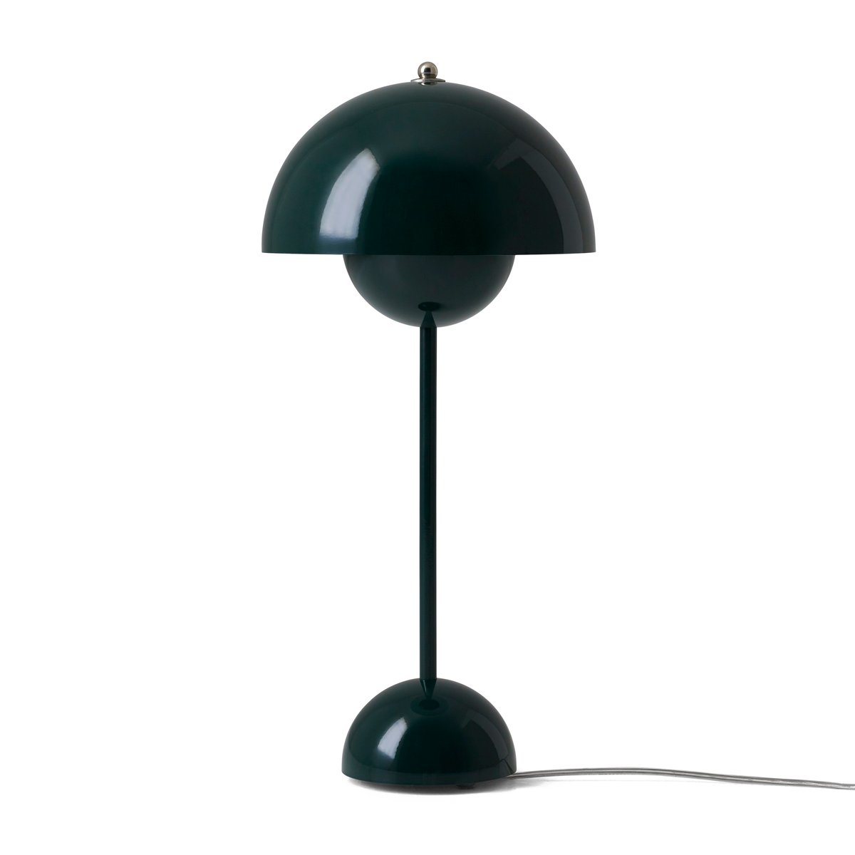 FlowerPot VP3 pöytävalaisin tummanvihreä
