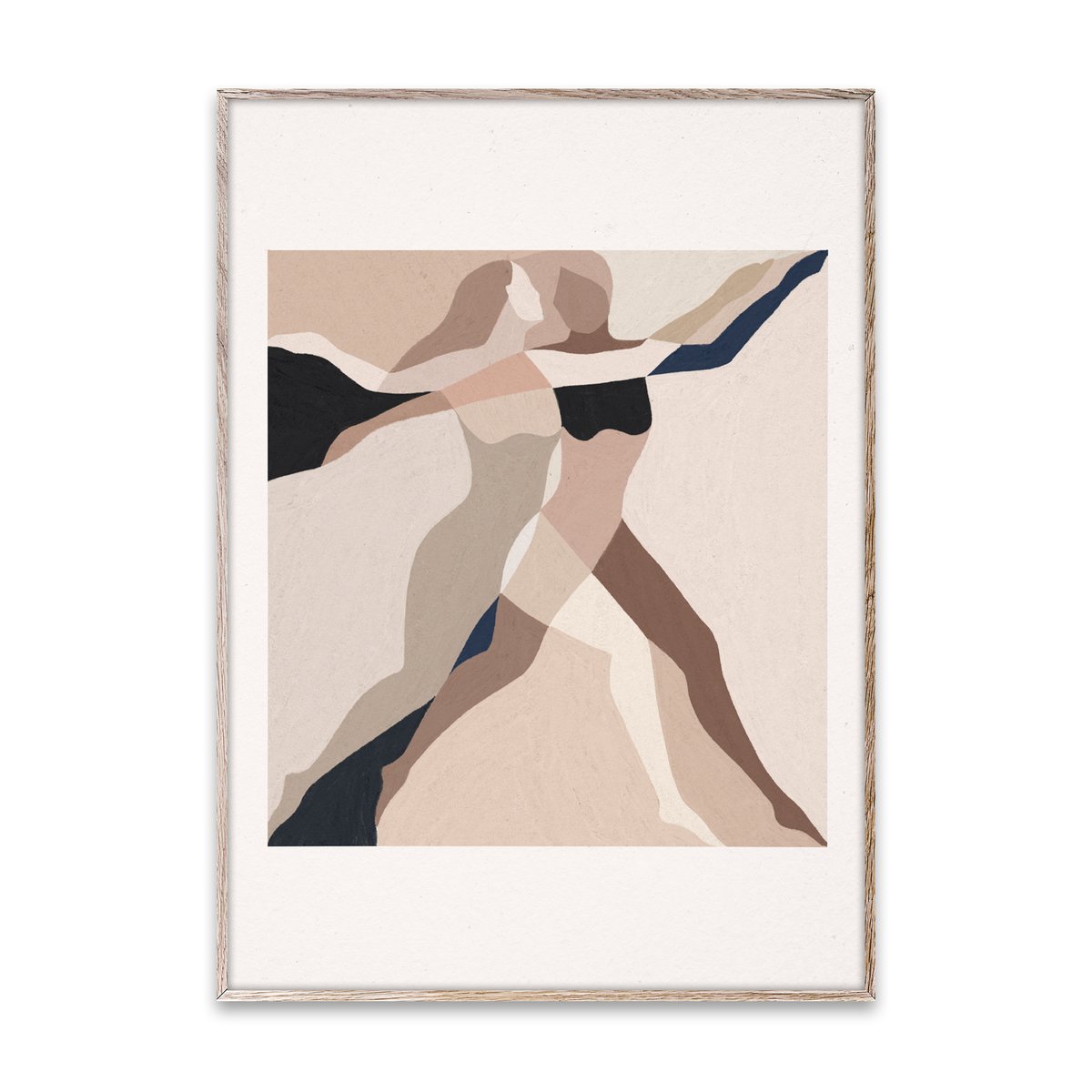 Two Dancers -juliste 50 x 70 cm