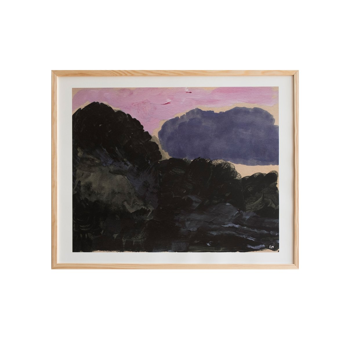 Cloud juliste 40x50 cm Multi