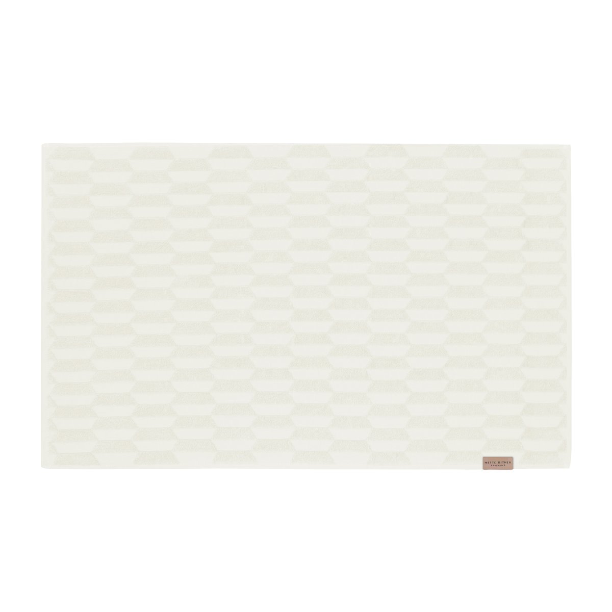 Geo kylpyhuonematto 50x80 cm Off white