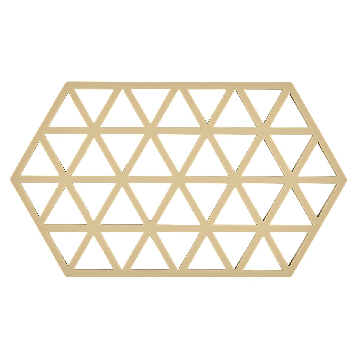 Triangles pannunalunen 14x24 cm Warm sand