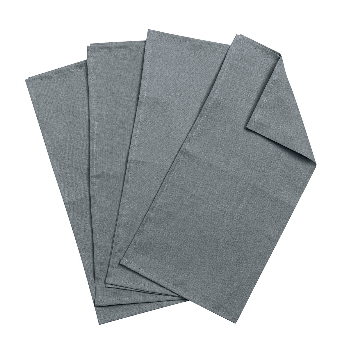Clean lautasliinat 45 cm x 45 cm, 4-pakkaus smokey blue