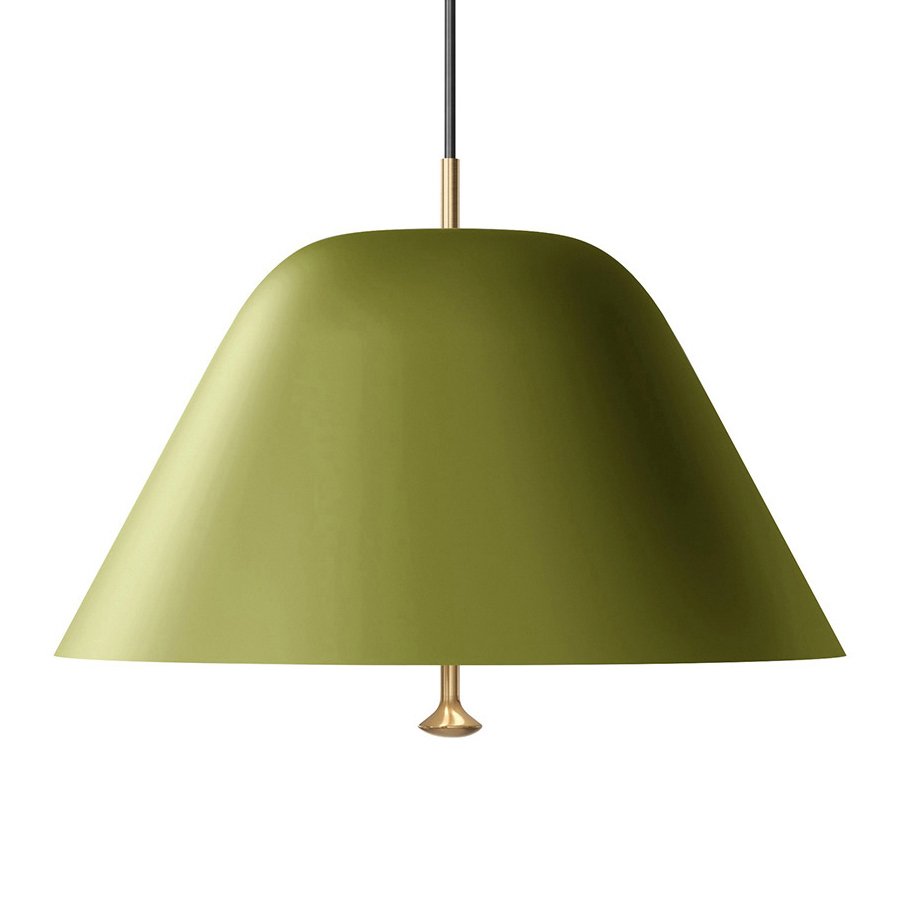 Levitate riippuvalaisin Ø 40 cm Salvianvihreä-messinki