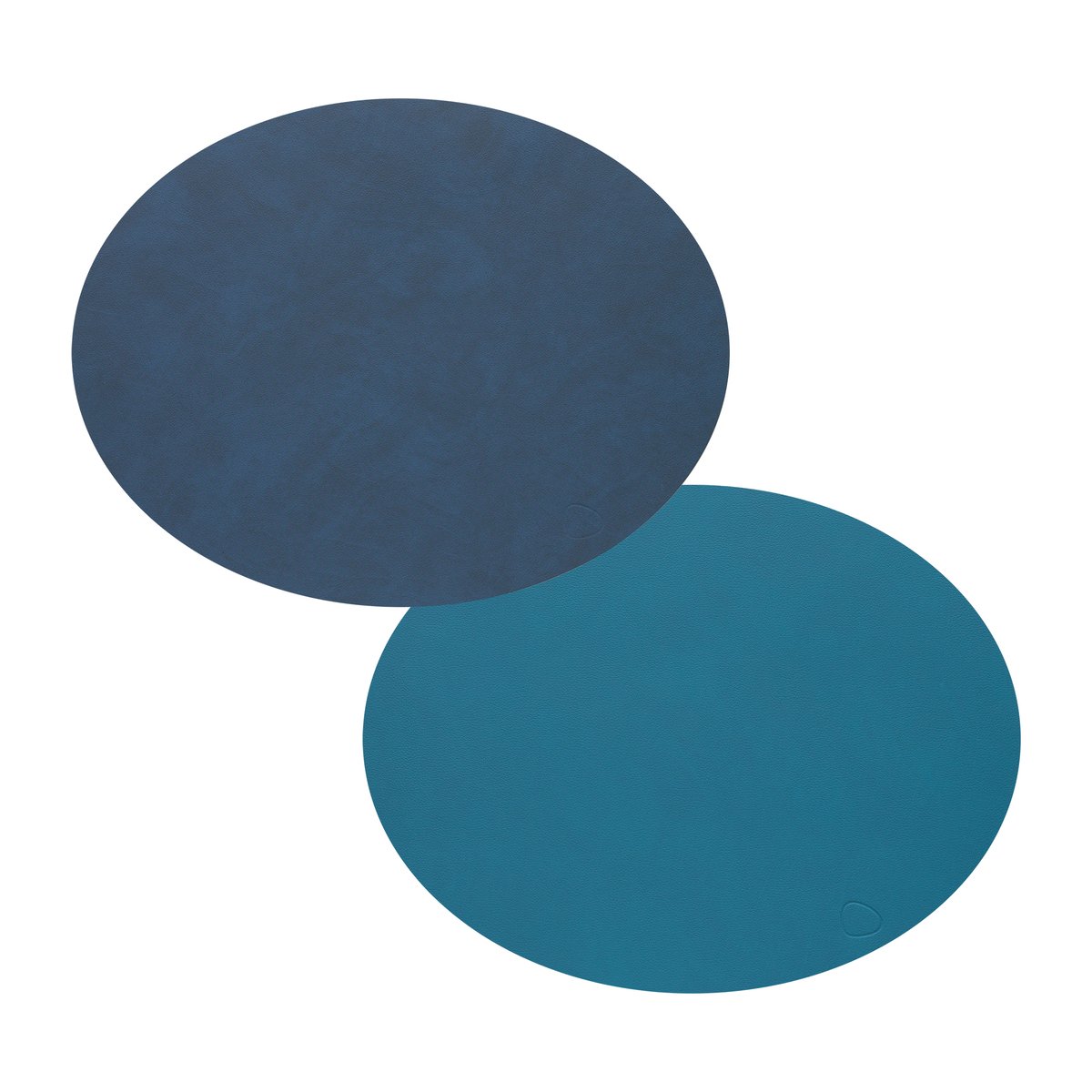 Nupo pöytätabletti oval kaksipuolinen S Midnight blue-petrol