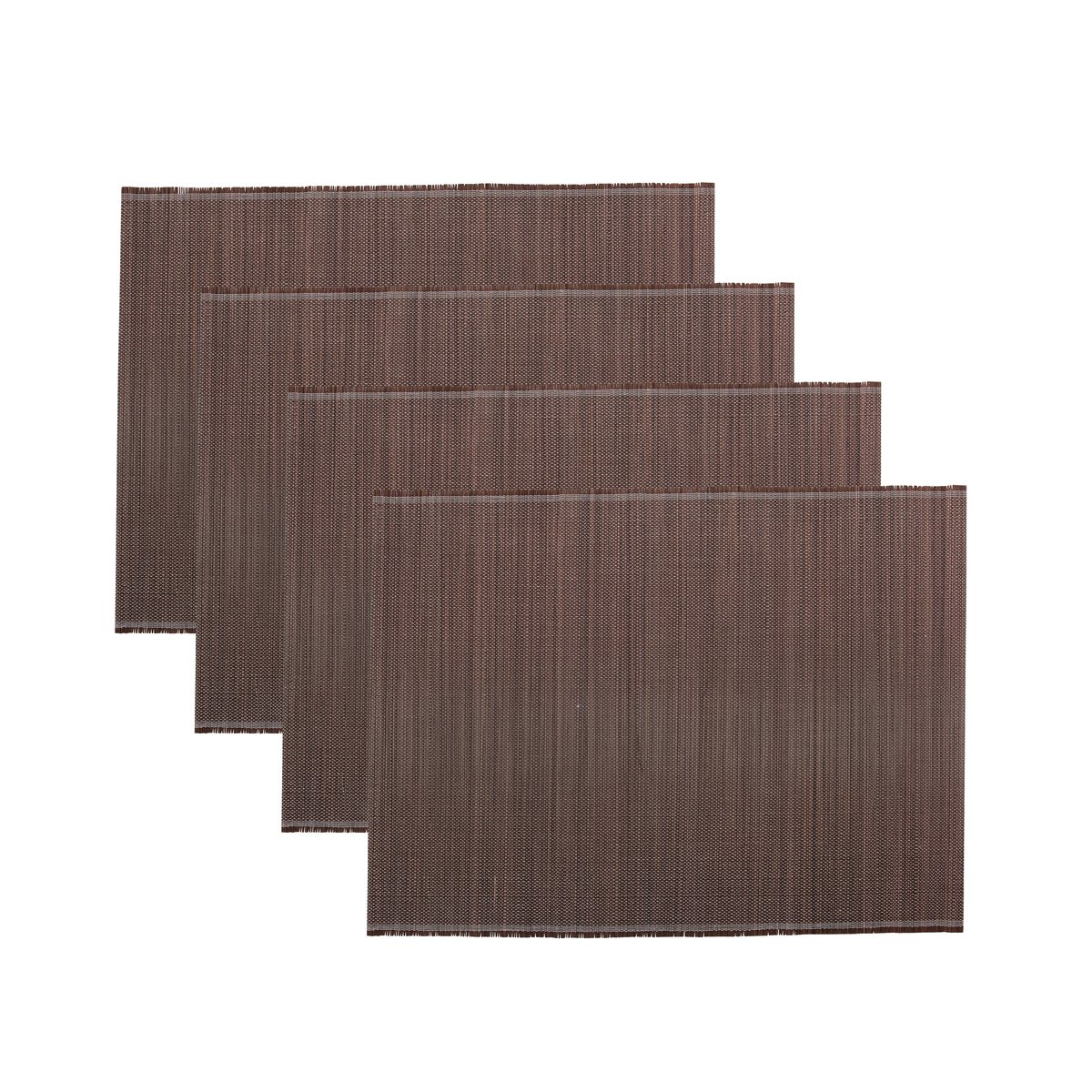 Bamb pöytätabletti 33x45 cm, 4-pakkaus Vaaleanruskea