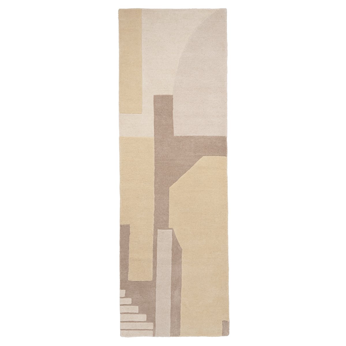 Line villamatto 80x250 cm Beige-ruskea