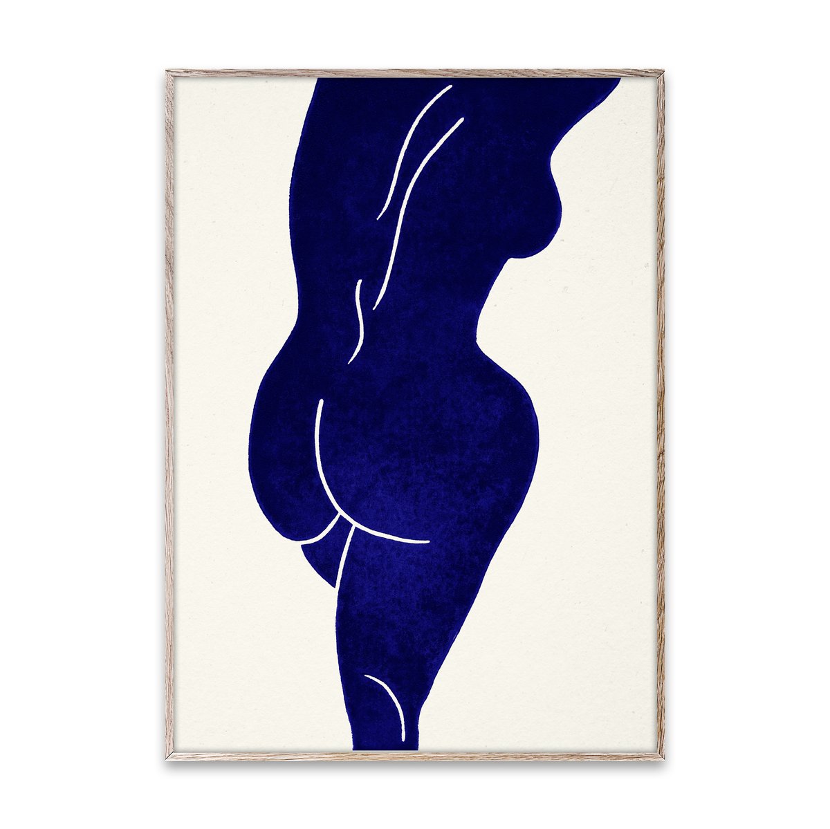 Linocut I -juliste 50 x 70 cm