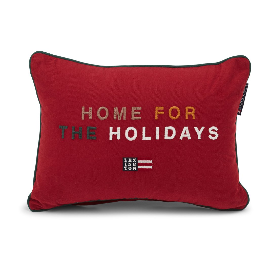 Home For The Holidays tyyny 30x40 cm Red