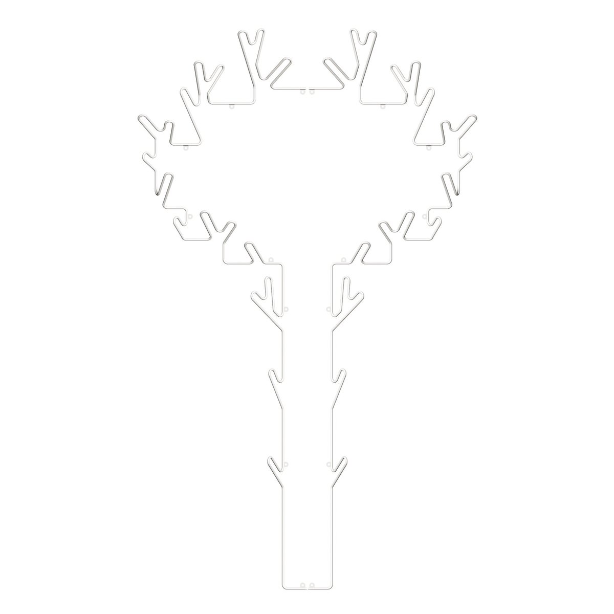 Tree-naulakko valkoinen