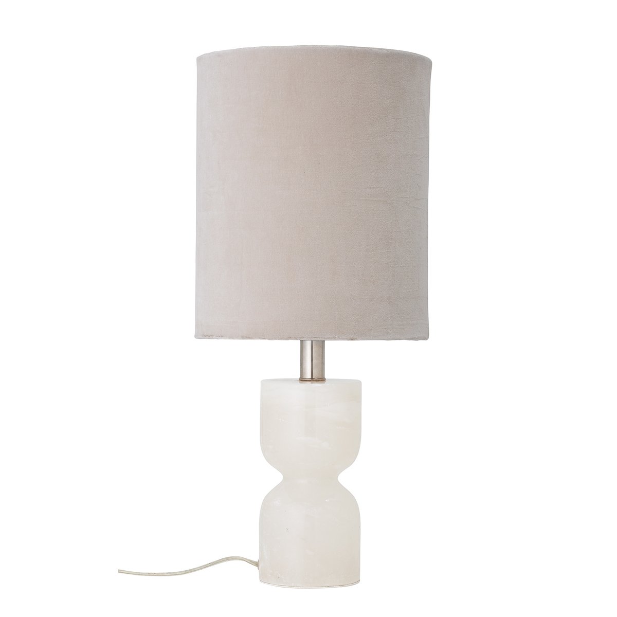 Bloomingville pöytävalaisin alabasteri 59 cm Luonnonvärinen