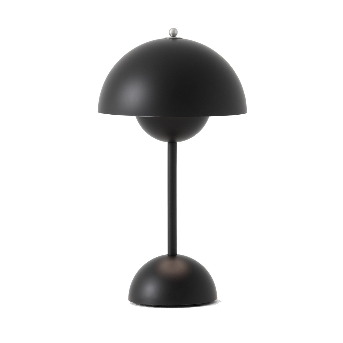 Flowerpot kannettava pöytävalaisin VP9 Matt black