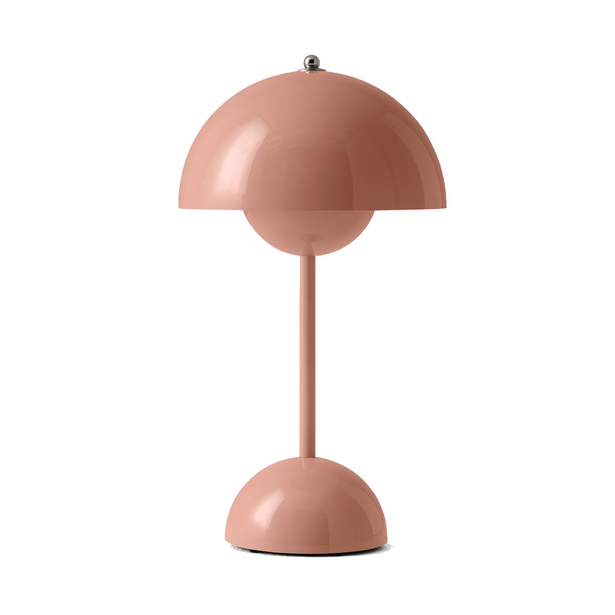 Flowerpot kannettava pöytävalaisin VP9 Beige red