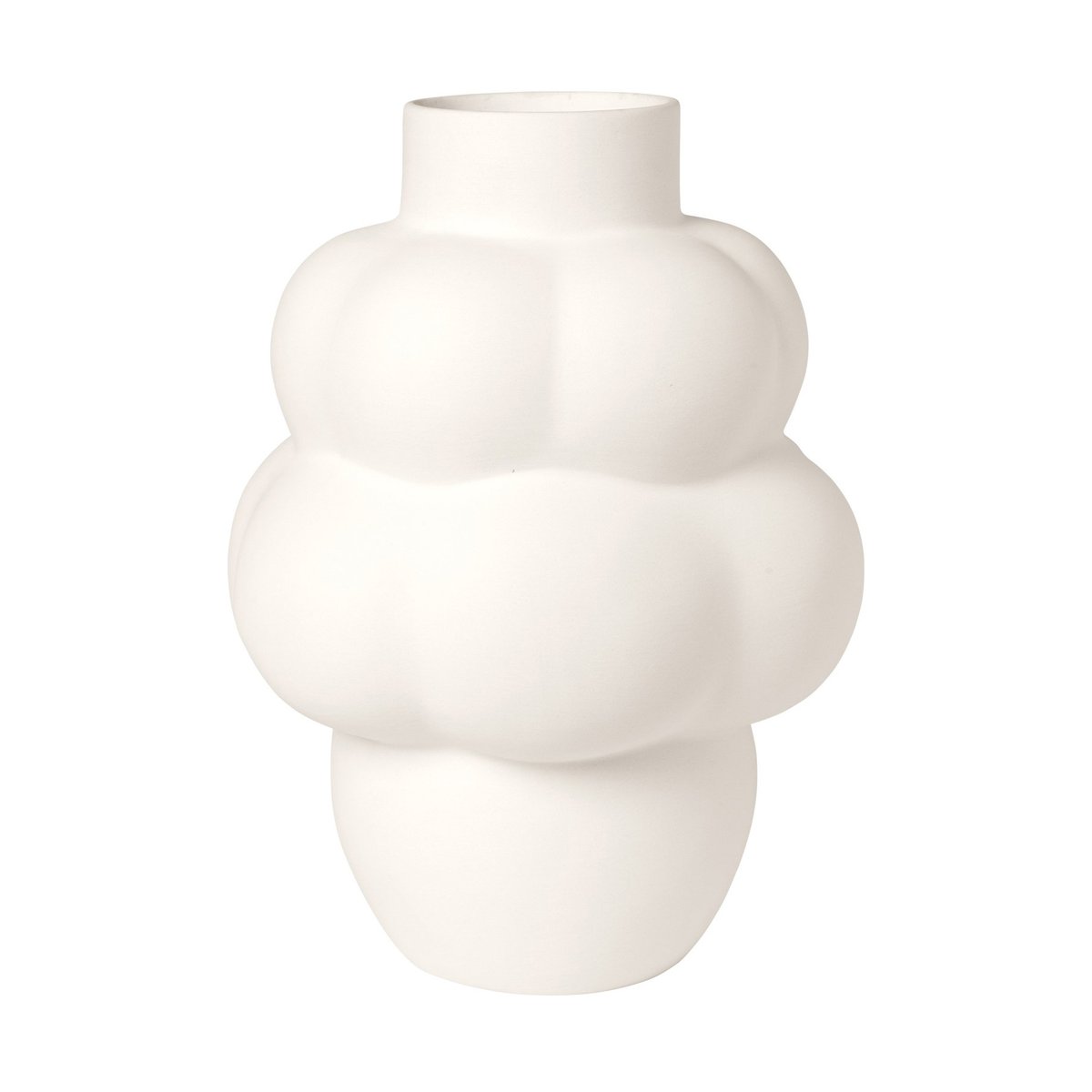 Balloon 04 -maljakko keramiikka Raw White