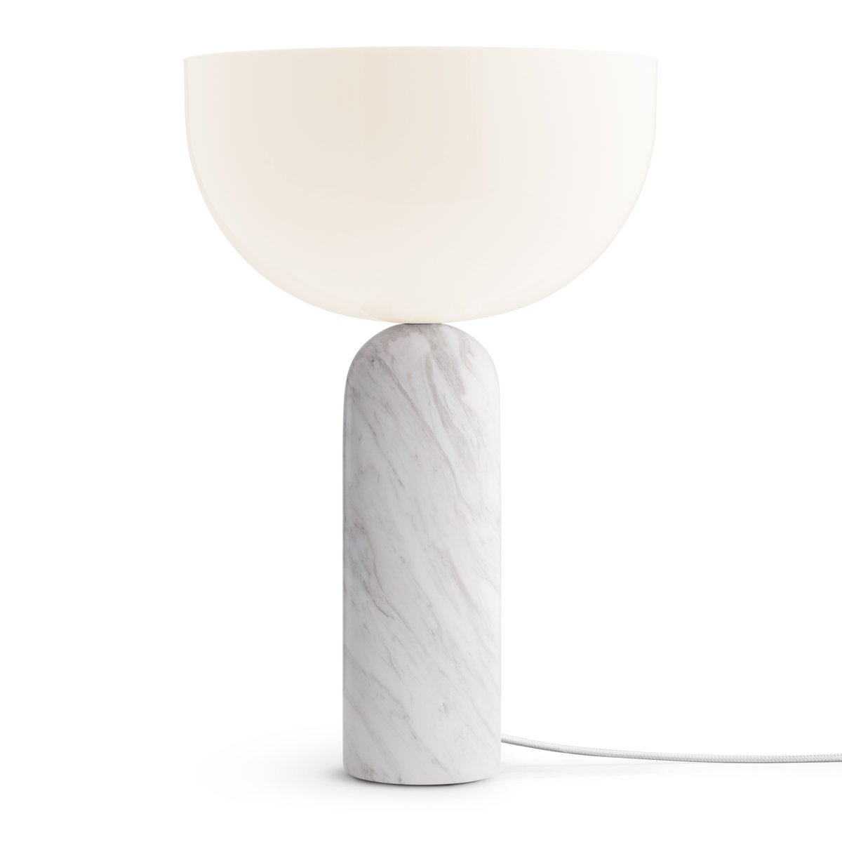 Kizu pöytävalaisin large White marble