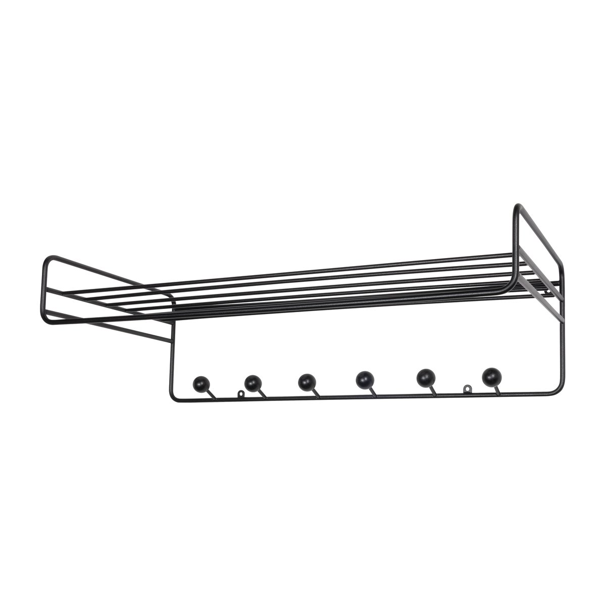 Bill Hat rack hattuhylly Musta