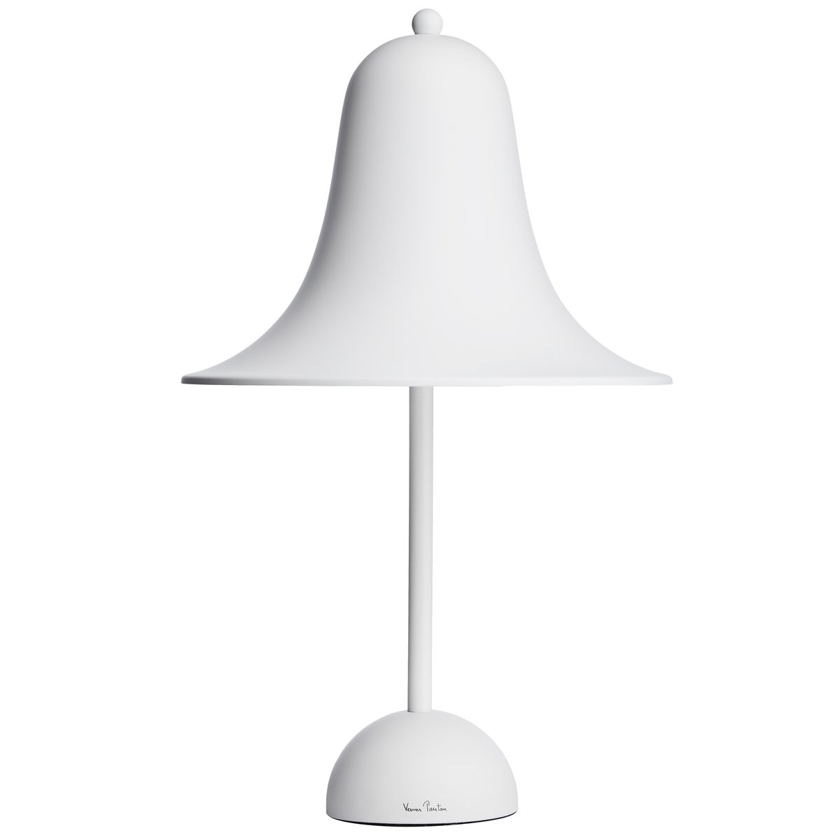 Pantop pöytävalaisin Ø 23 cm Matt white