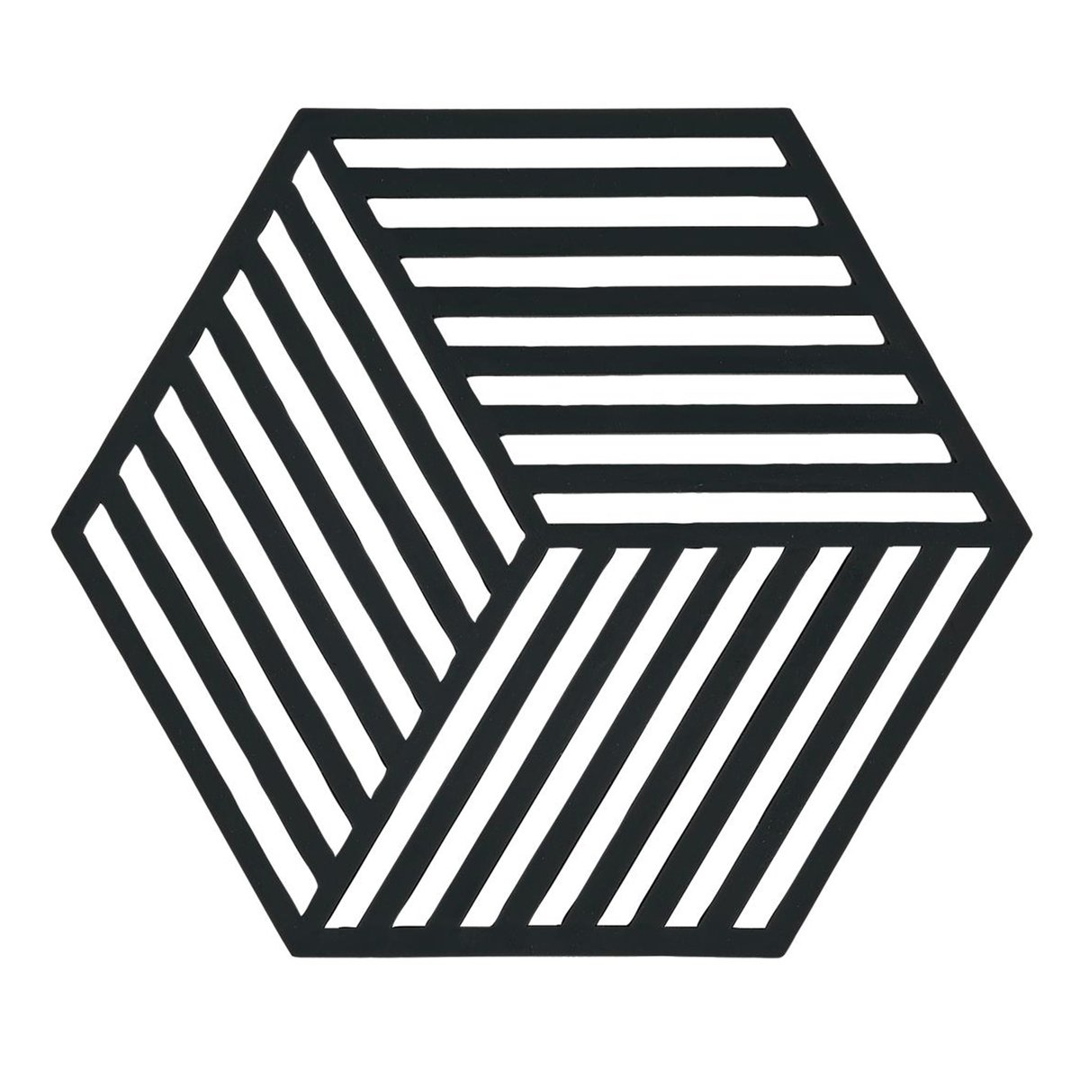 Hexagon pannunalunen musta