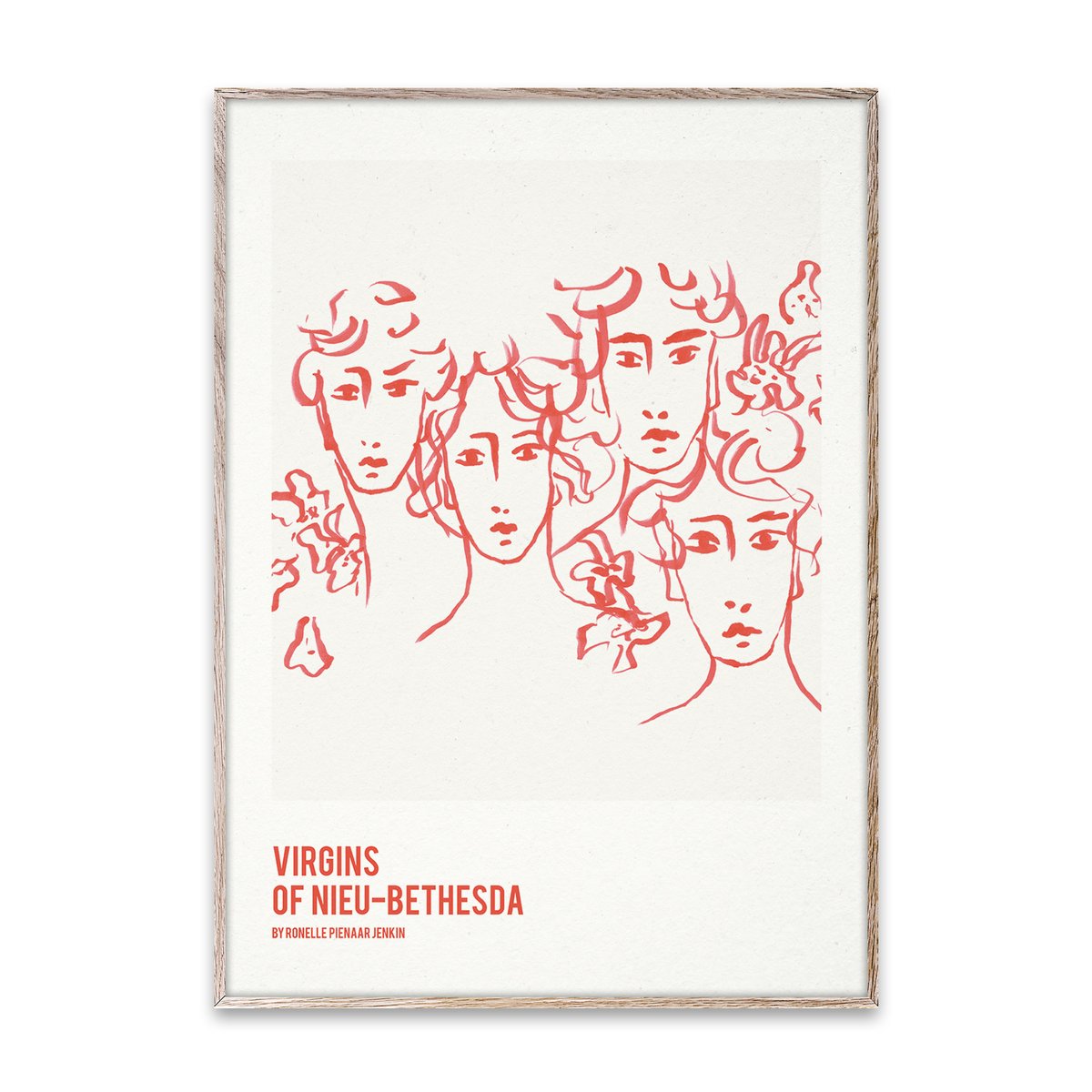 Four Faces juliste 30x40 cm
