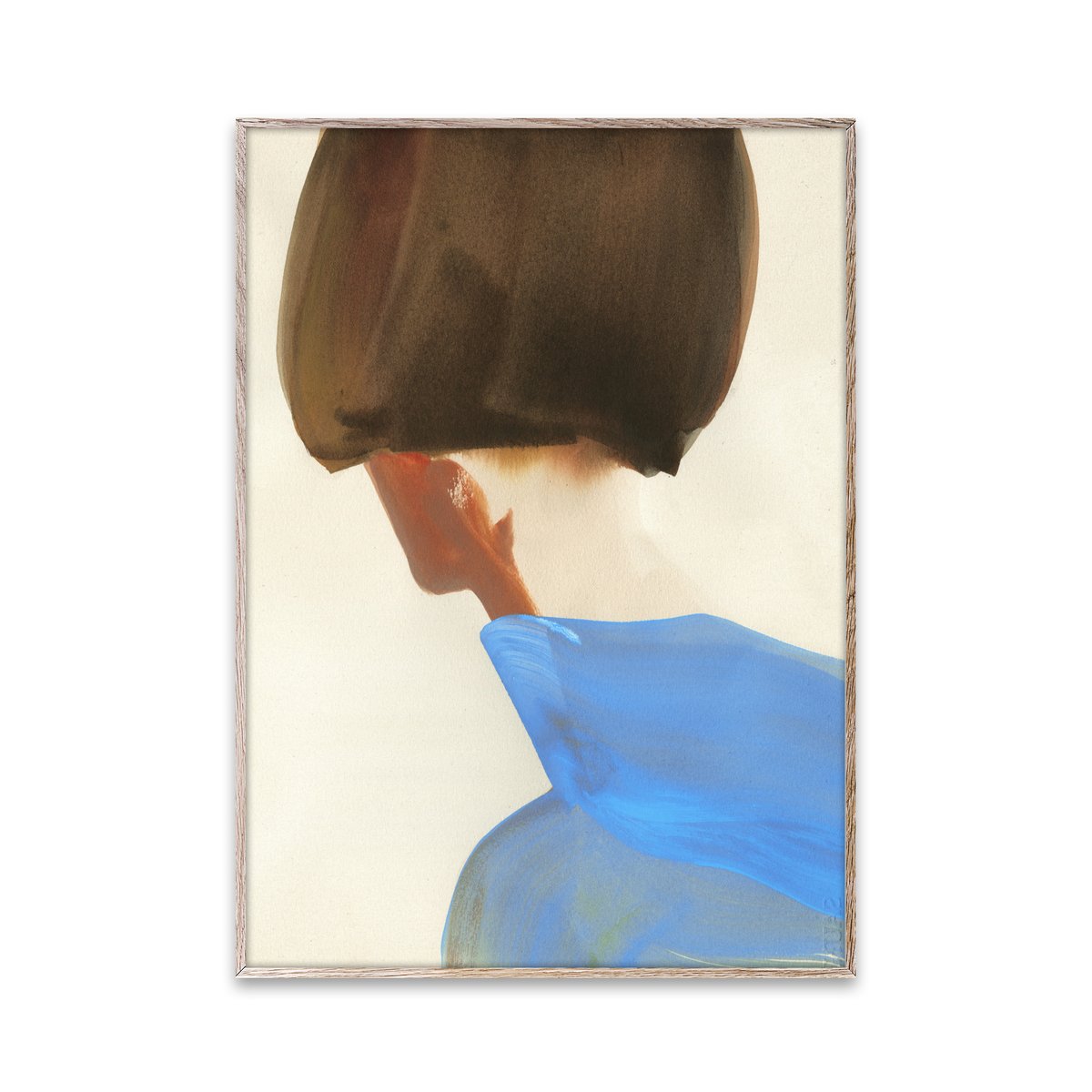 The Blue Cape -juliste 30 x 40 cm