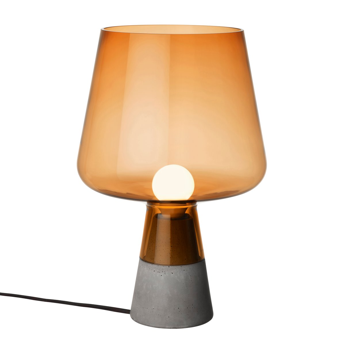 Leimu pöytävalaisin 38 cm brown