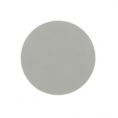 Nupo lasinalunen pyöreä metallic (kivenharmaa)