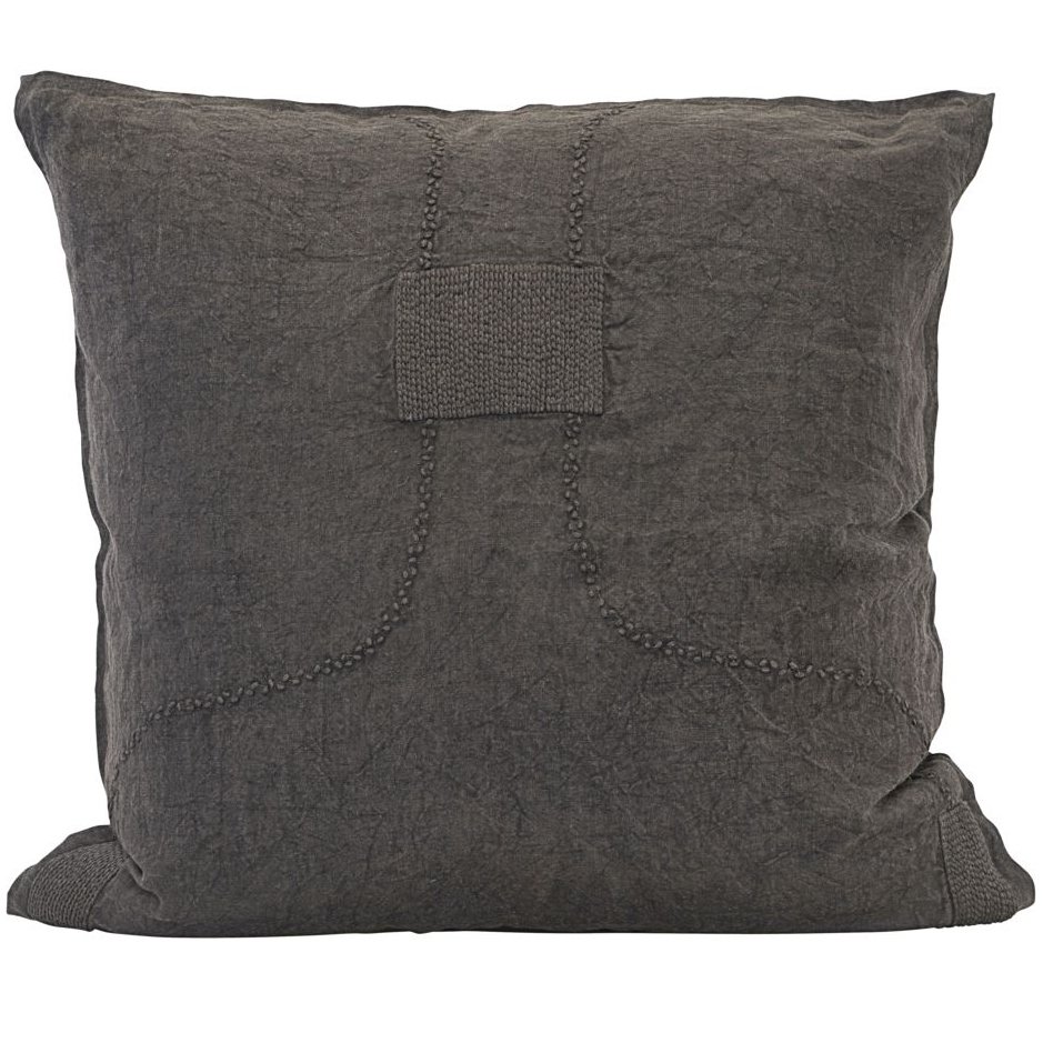 Patch tyynynpäällinen, 60 x 60 cm Ruskea