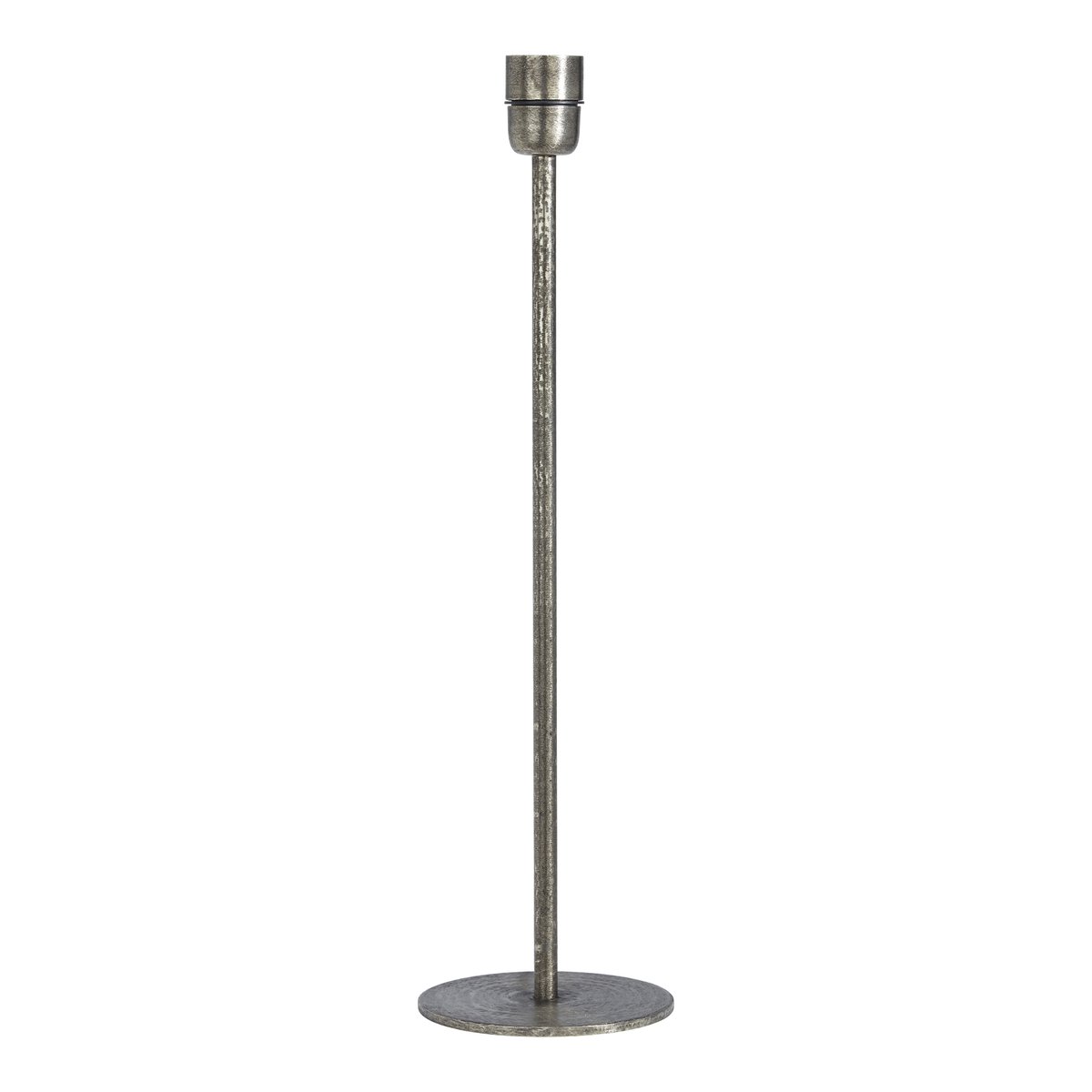 Base lampunjalka 45 cm Beaten silver