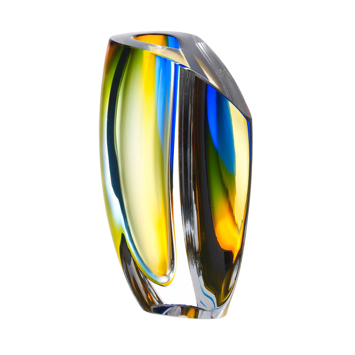 Mirage maljakko 21 cm Sininen-meripihka