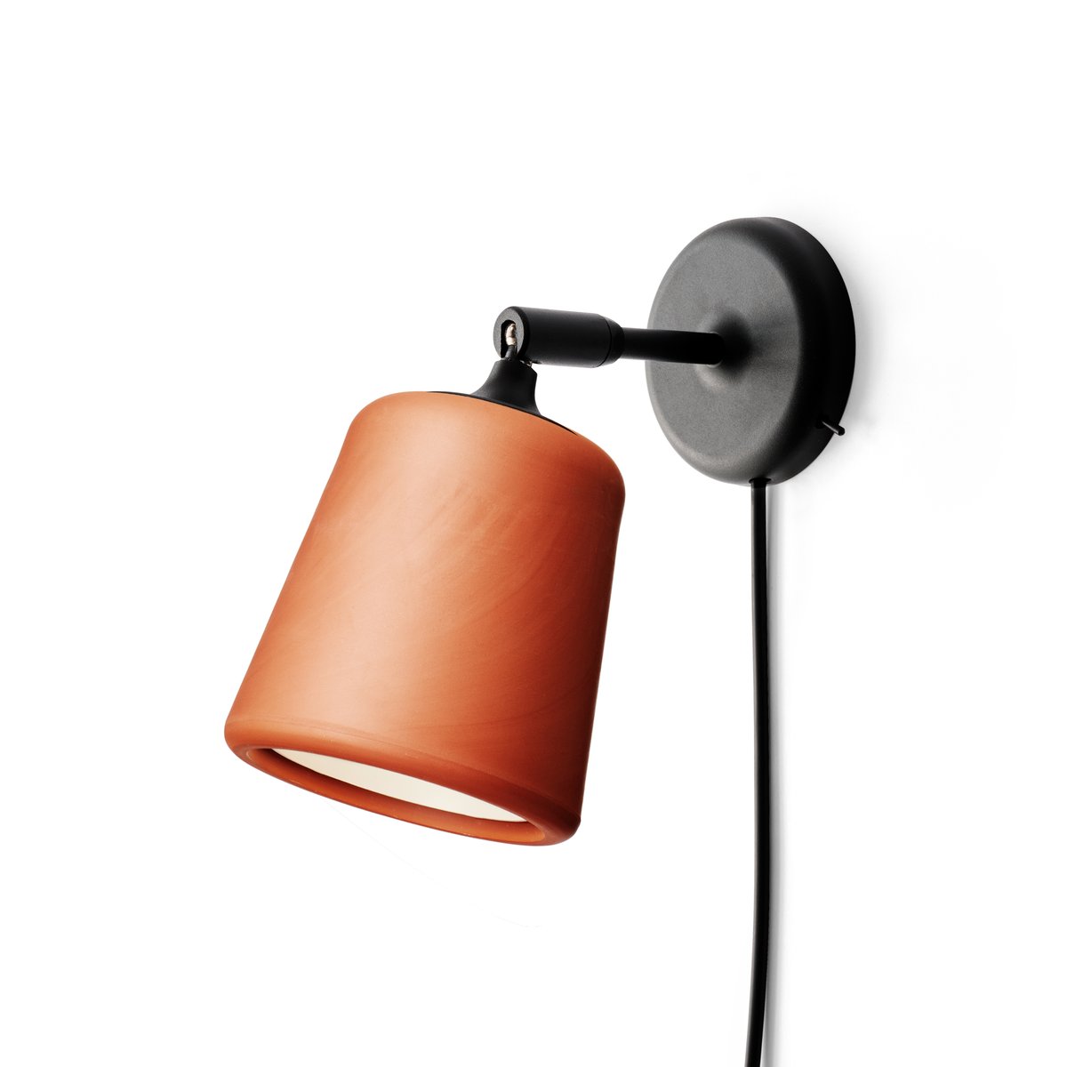 Materiaali seinävalaisin Terracotta