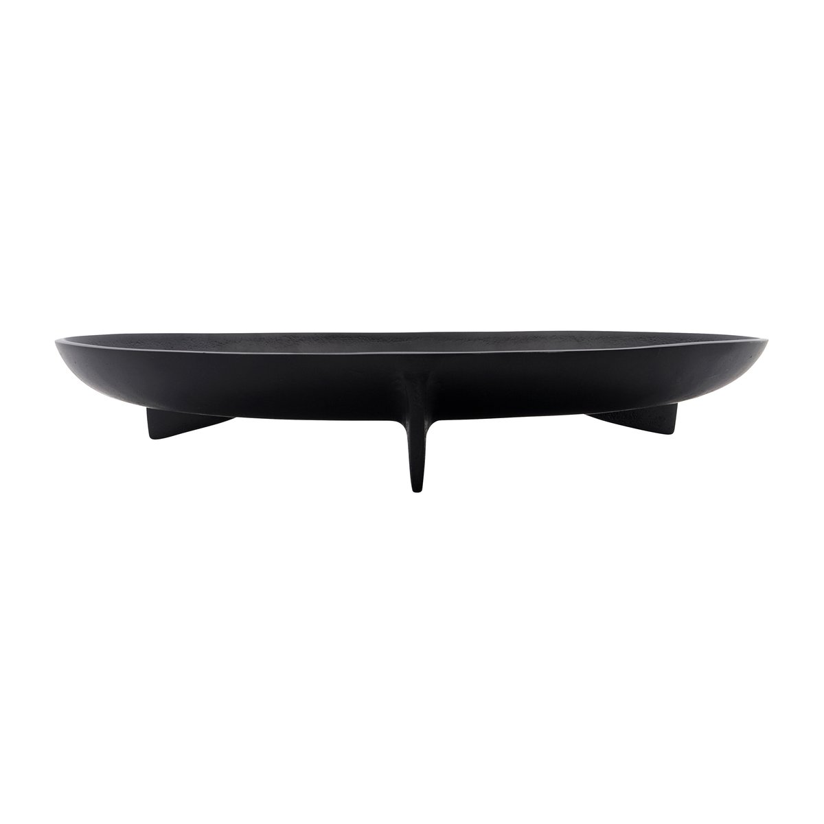 Cast tarjotin Ø38 cm Musta