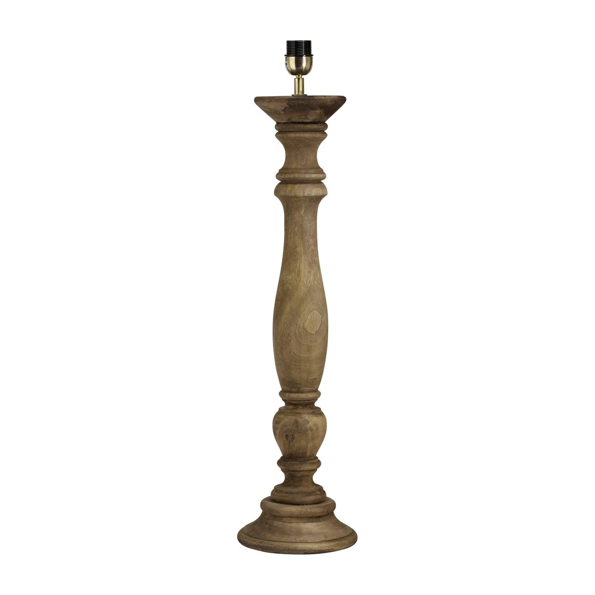 Lodge lampunjalka aged brown 46 cm