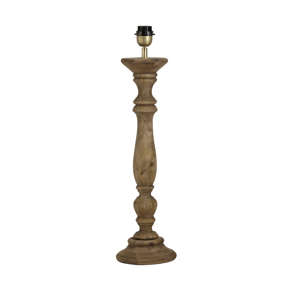 Lodge lampunjalka aged brown 38 cm