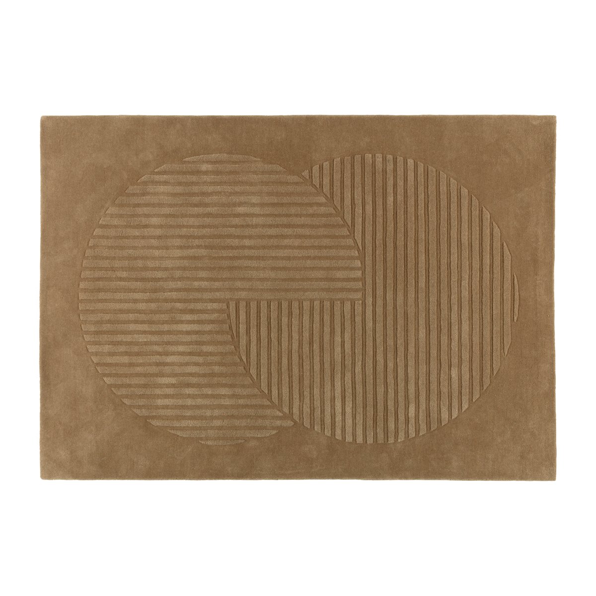 Levels villamatto circles beige 170x240 cm