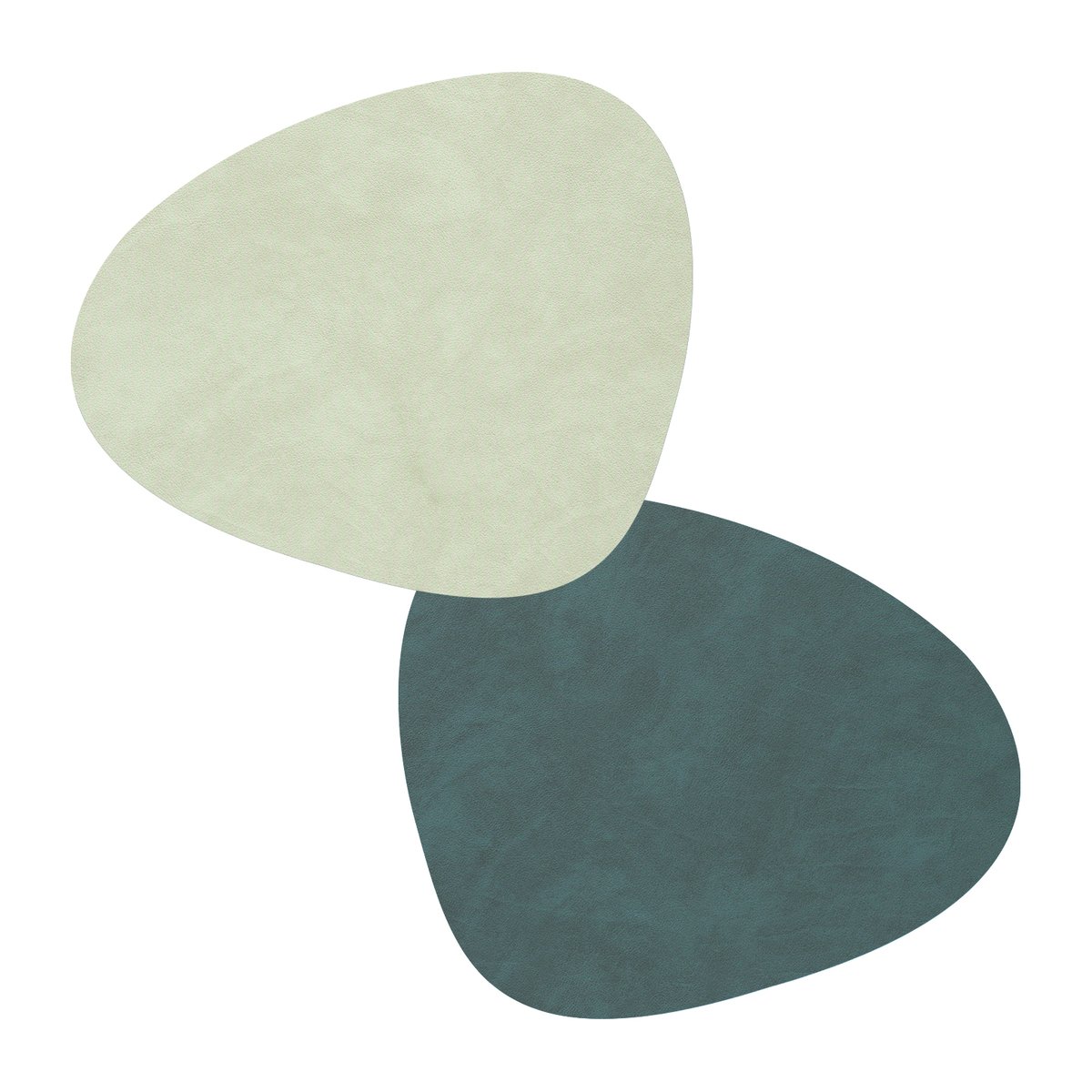 Nupo lasinalunen curve kaksipuolinen Dark green-olive green