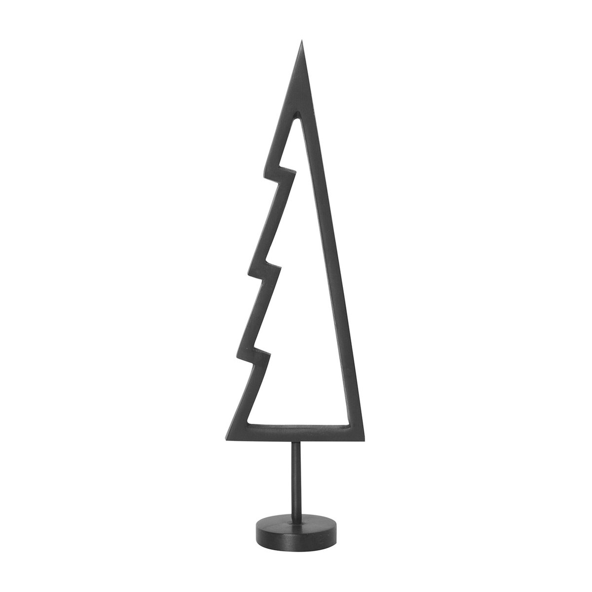 Winterland outline koristekuusi 18,6 cm Black brass