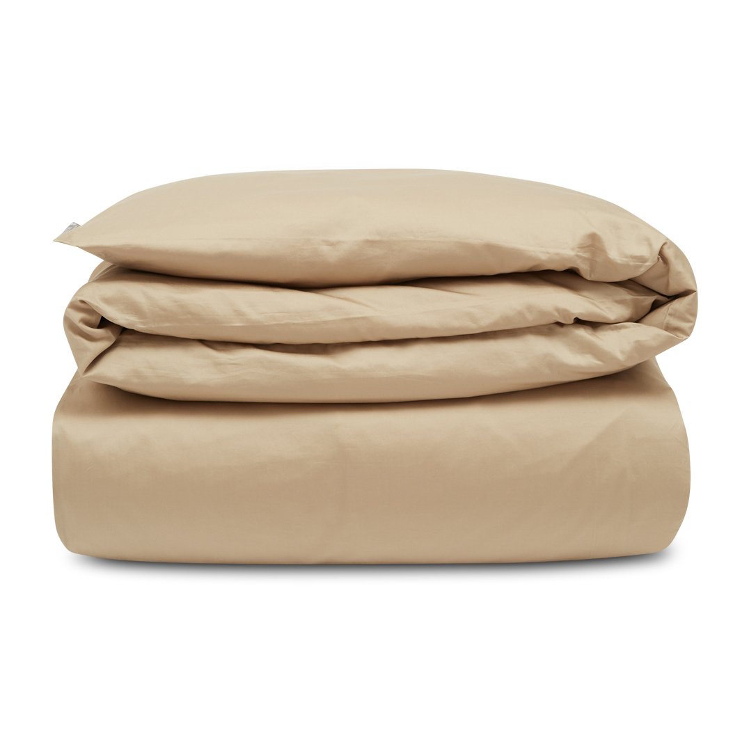 Hotel Cotton Sateen pussilakana 220x220 cm Vaaleanbeige