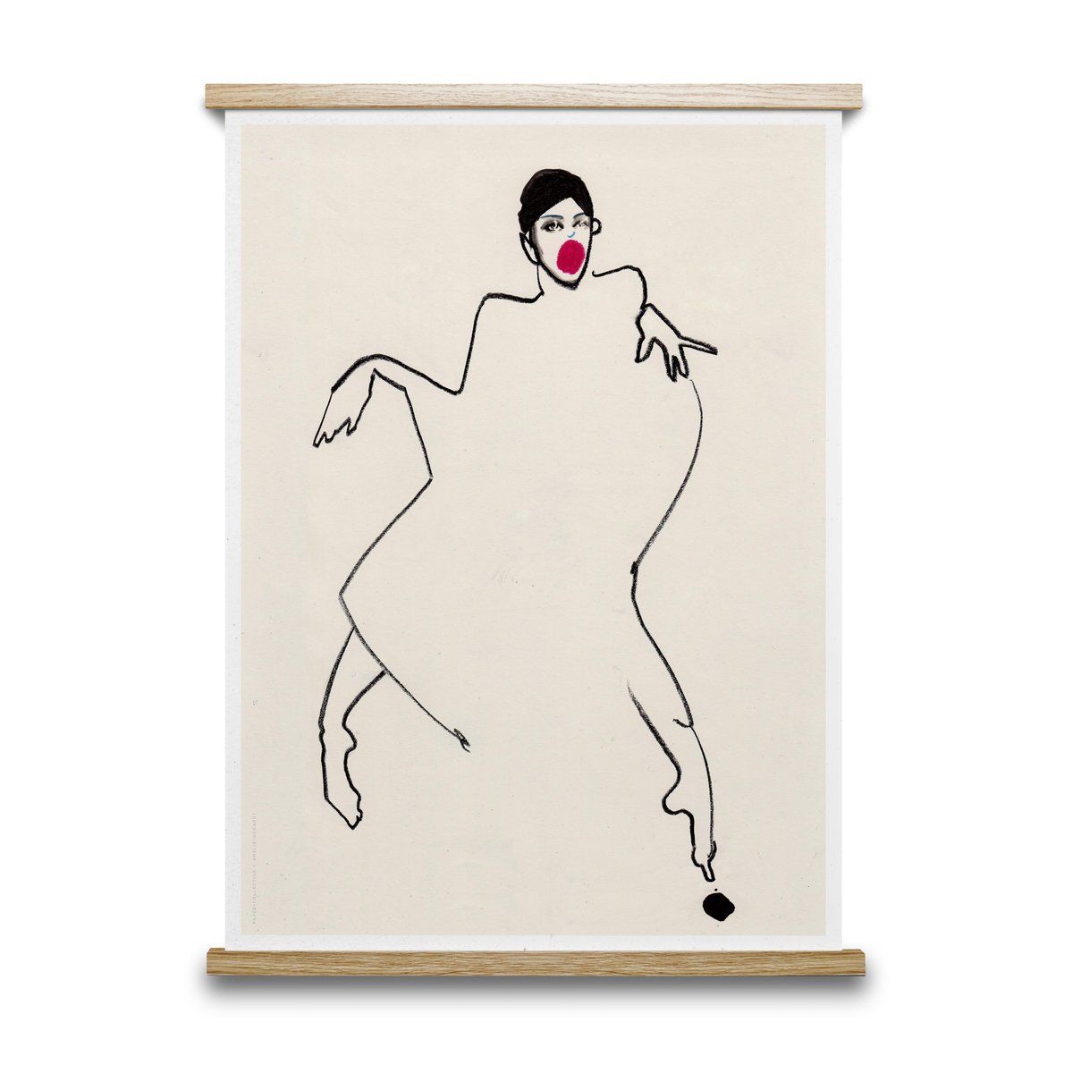 Dancer juliste aihe 02, 50x70 cm