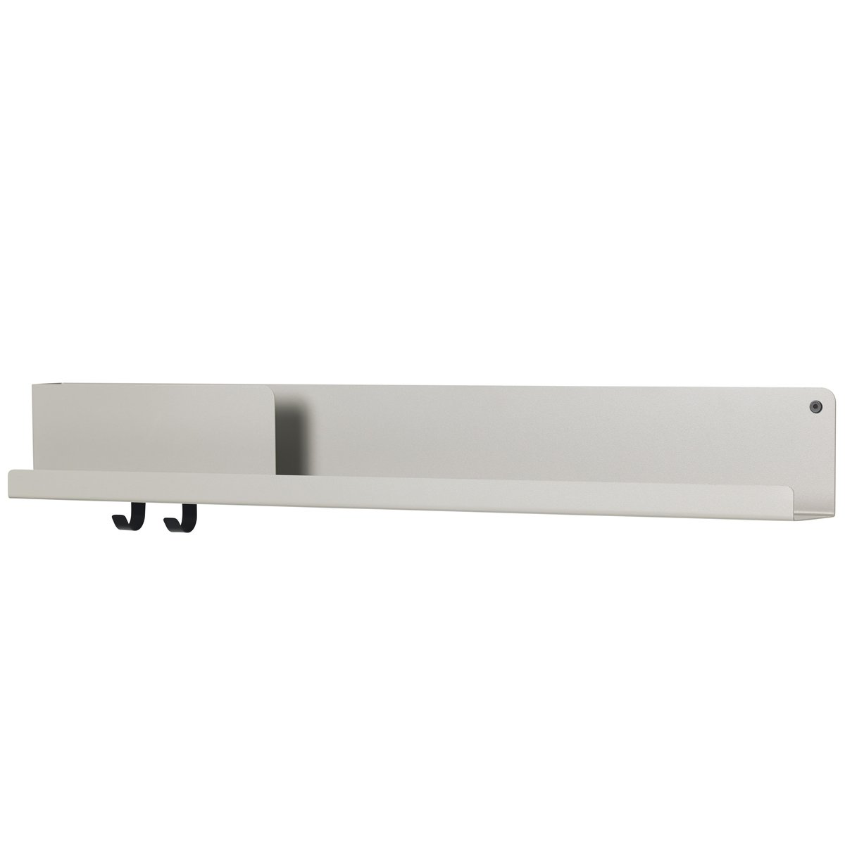Folded hylly iso harmaa