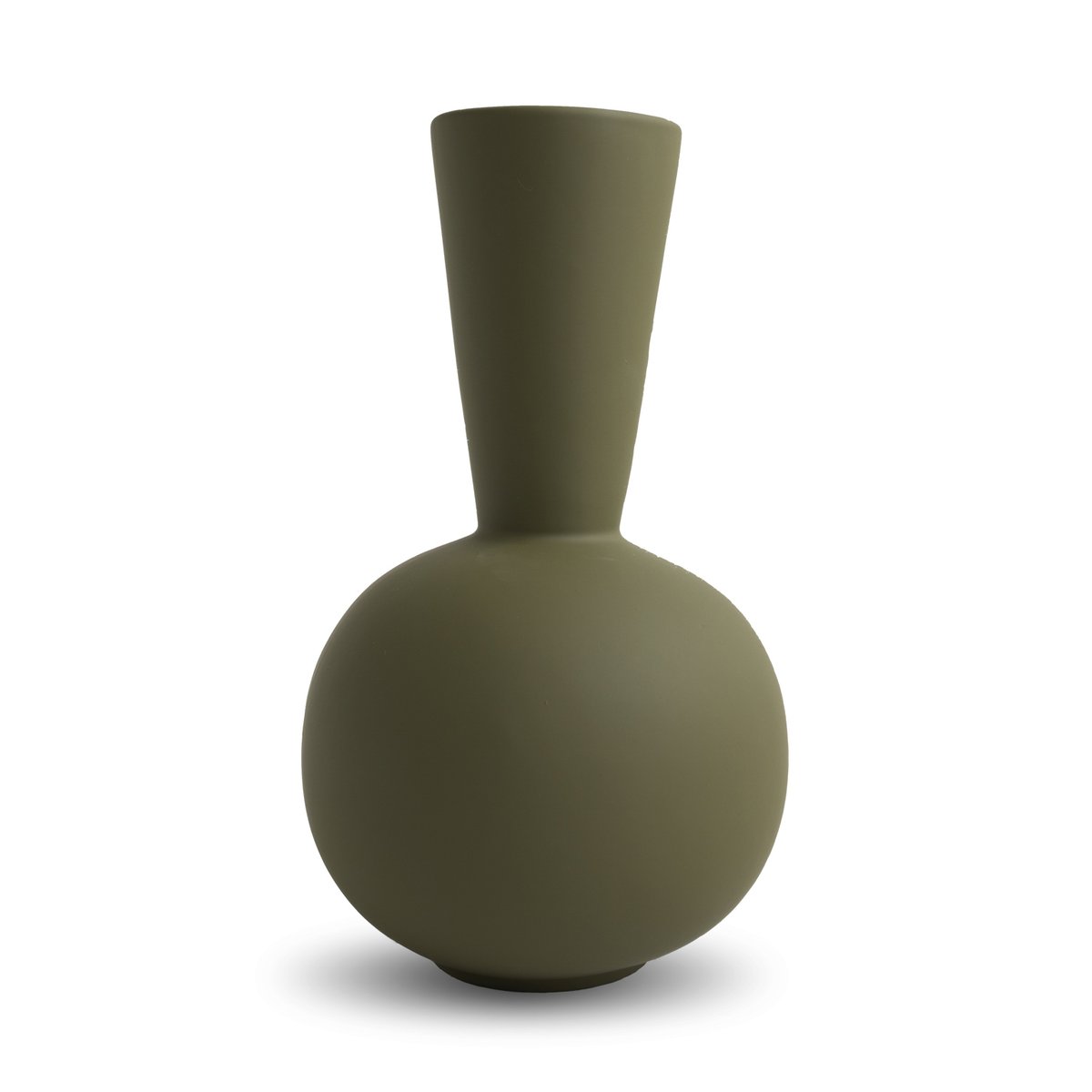 Trumpet maljakko 30 cm Olive