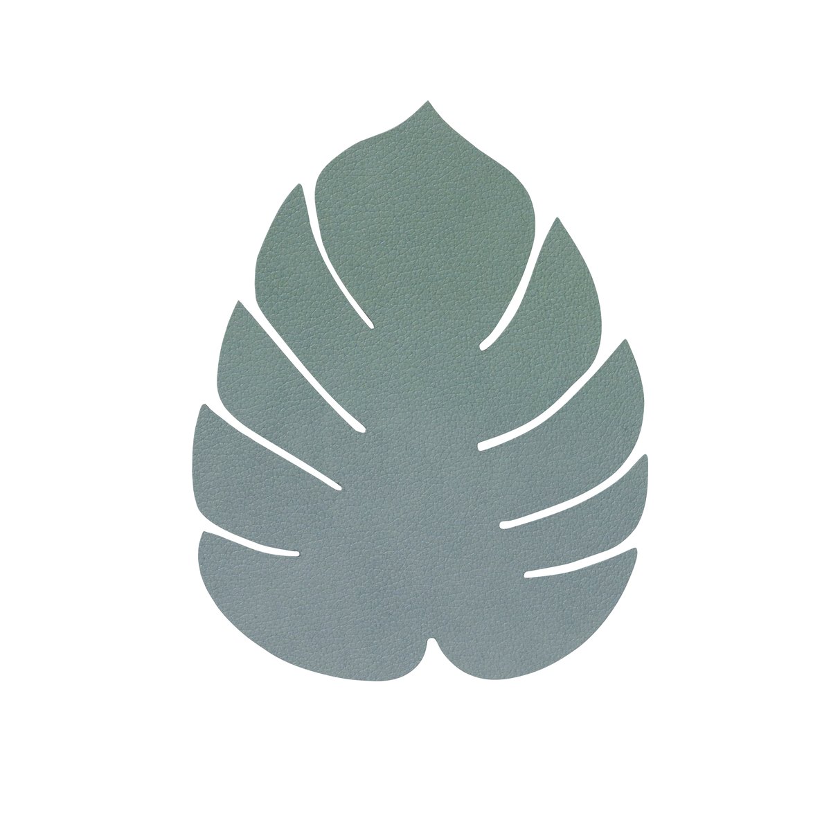 Monstera Leaf Nupo lasinalunen Pastellinvihreä